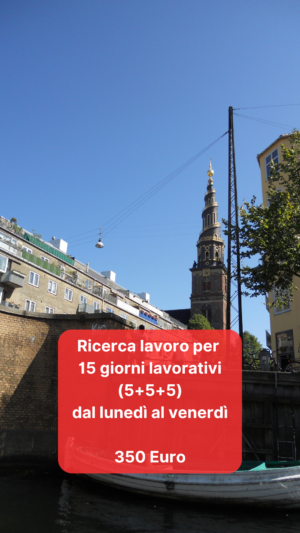 Ricerca lavoro per 15 giorni lavorativi (5+5+5)